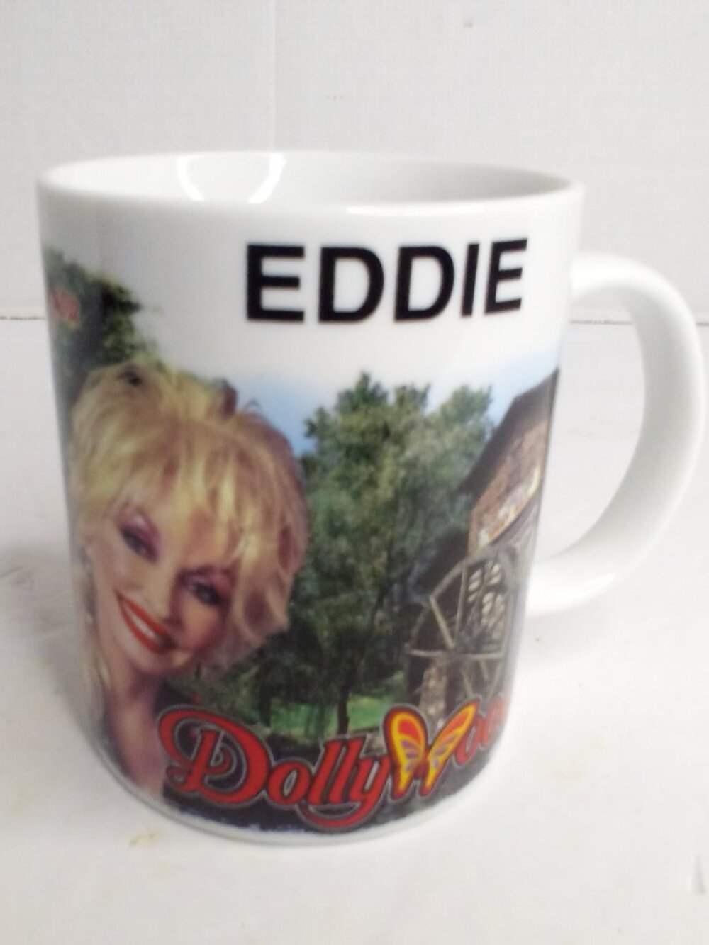 Dollywood Personalized Mug Eddie Coffee Tea Dolly Parton I Will Always Love You